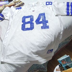 REEBOK EUC MENS SIZE XXL DALLAS COWBOY JOEY CALLAWAY FOOTBALL JERSEY SHIRT
